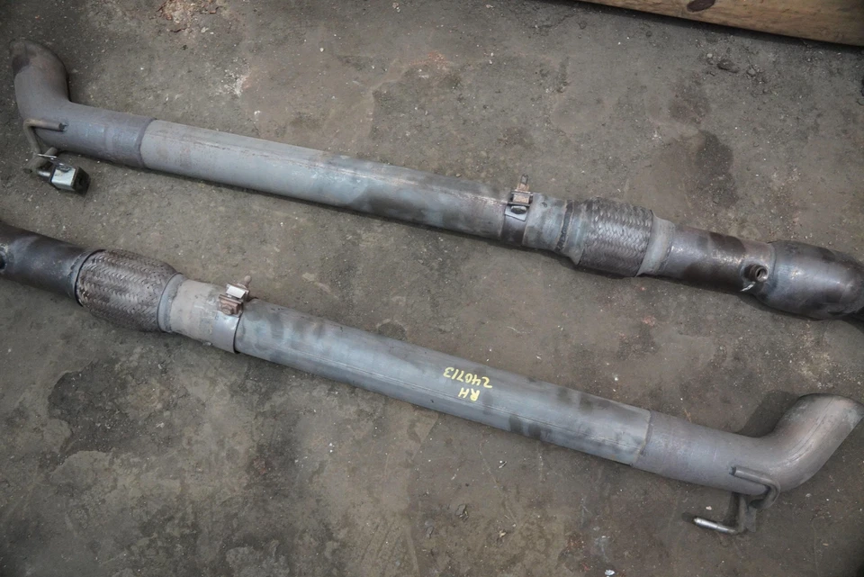 Set 2 Exhaust Muffler Silencer Long Pipe Flexider 221442 Dodge Viper SRT10 2005 - Изображение 4 из 4