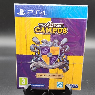 Two Point Campus - Enrolment Edition  PS4 Sony PlayStation 4 Brand New & Sealed