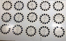 Lot Of 15 Viewmaster View Master Reels Hawaii Arlington Holland Columbia Gorge