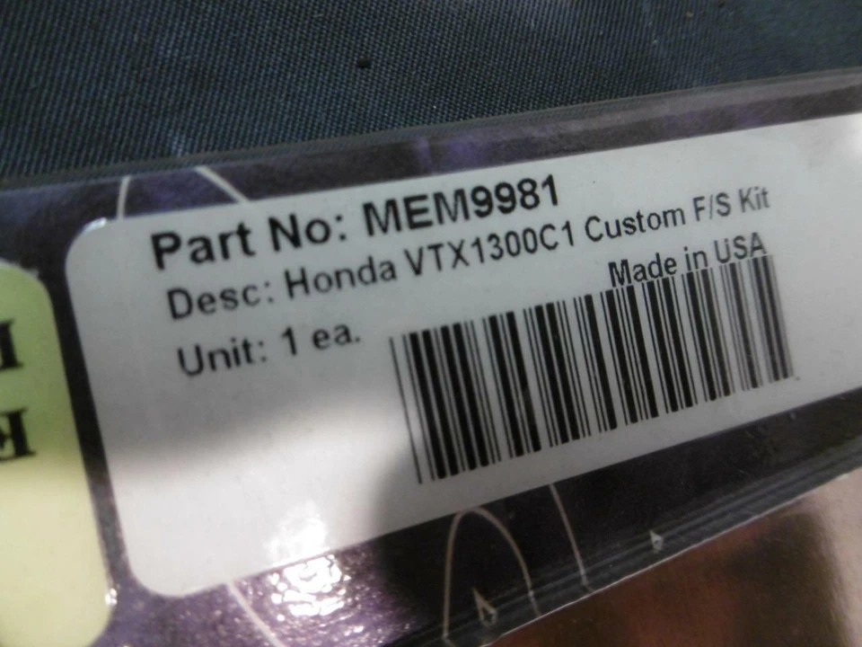 Новый из старых запасов Memphis абажуры жиры/тонкий монтажный комплект # MEM-9981 Honda VTX1300CI D110 - Изображение 2 из 4