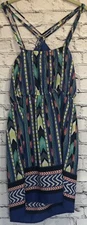 CHARMING CHARLIE Women's Sundress Size Small Spaghetti Strap Elastic Waist EUC