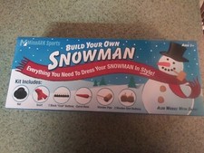 Build a Snowman Kit, Felt Hat, Scarf, Nose, Buttons, pipe, mouth