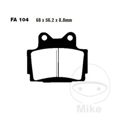 29994-PASTIGLIE FRENO SINTERIZZATE HH compatibile con YAMAHA XJ 600 NN 34 CV, 25