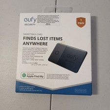 Eufy Smart Security Track Card Works with Apple Find My App Wallet Tracker NEW