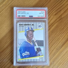 1989 fleer Ken Griffey Junior rookie card