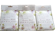 Fragrance Sachet 2pk Lot of 3 • Passion Fruit Scented •Pleasant 6 Total Sachets