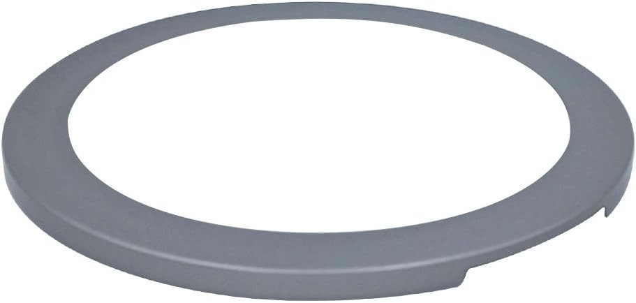 Adjustable Silicone Pie Crust Shield Round 10 3/8 in Gray for Baking Kitchen