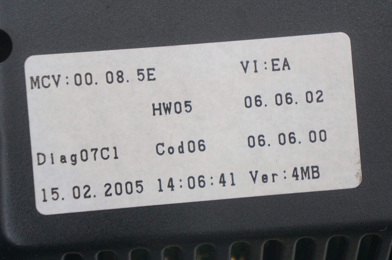 Speedometer Instrument Cluster OEM 2100306660 Rolls Royce Phantom Vii 06 *Note*