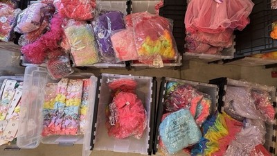 50pc Baby Girl Tutu & Hair Bow Lot Boutique Accessories Reseller Bulk