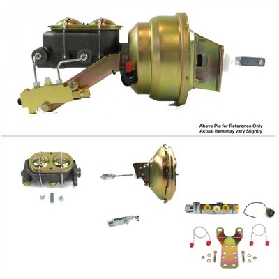 1968-1974 Chevy Nova FW Mount Power 11'' Single Brake Booster Kit BM Disc / Disc 