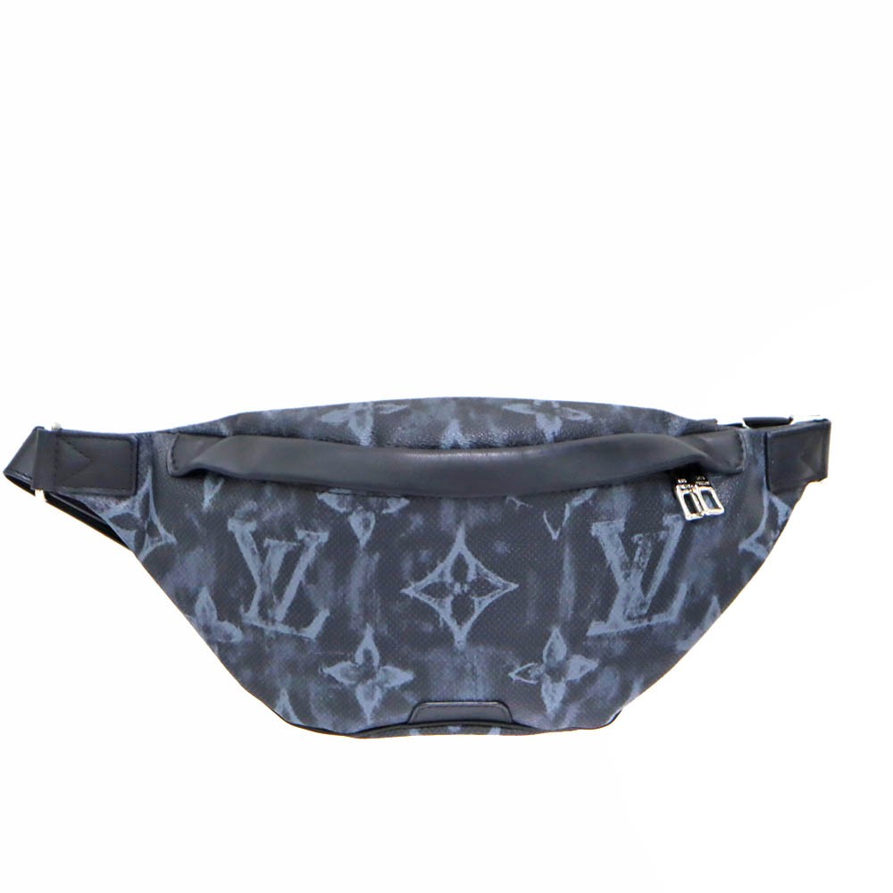 Louis Vuitton Cabas M57276 Coated Canvas Black Shoulder Bag Women's #KNB377