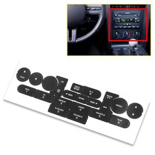 Radio Button Stickers FOR New FORD MUSTANG 2005 2006 2007 2008 2009 Replacement