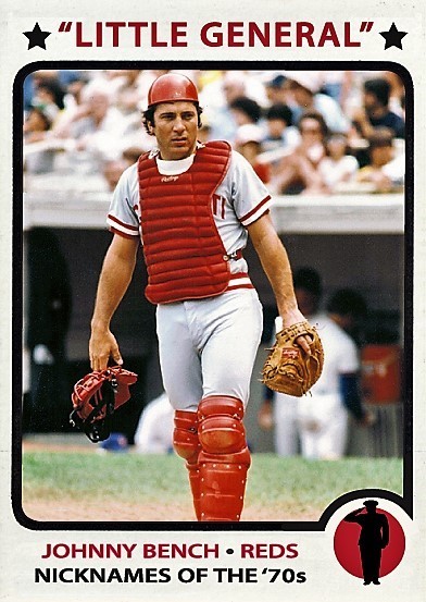 JOHNNY BENCH LITTLE GENERAL 73#### BUY 5 GET 1 FREE #### or 30% OFF 12 OR MORE