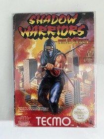 Shadow Warriors NES PAL Complete CIB Nintendo Genuine Boxed Good Condition