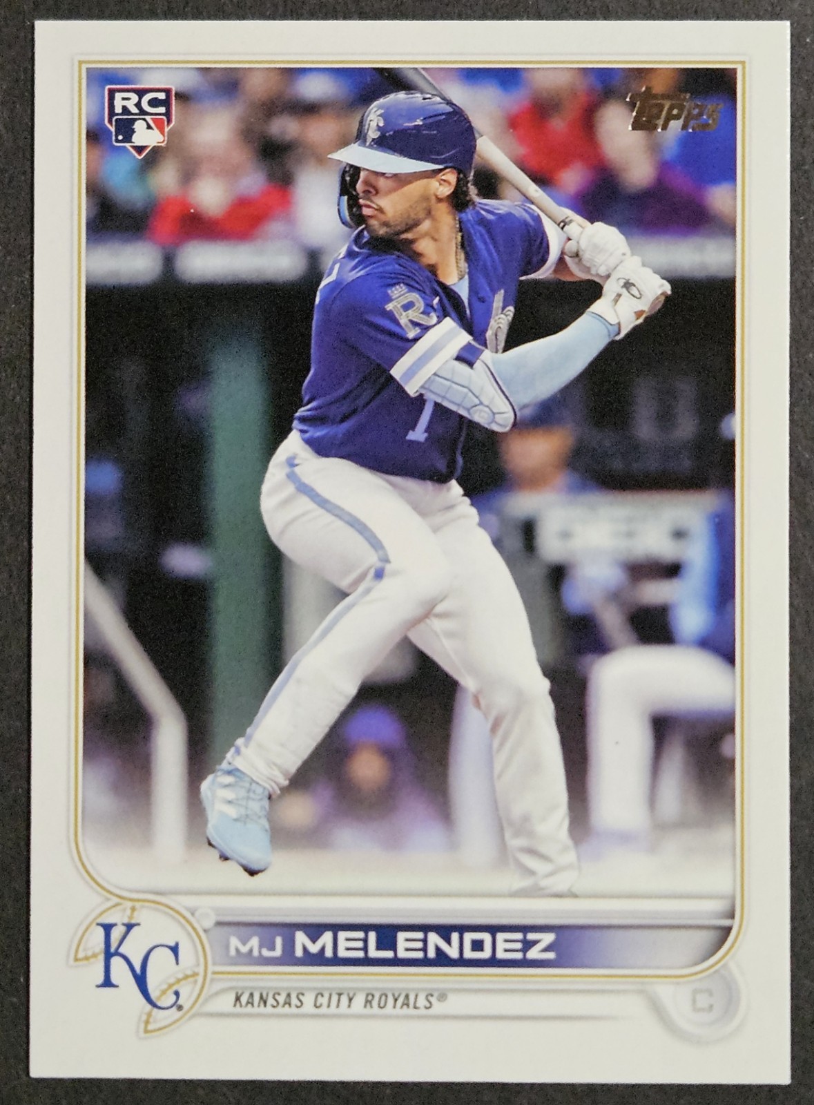 2022 Topps Update Series #US223 MJ Melendez Rookie RC Kansas City Royals