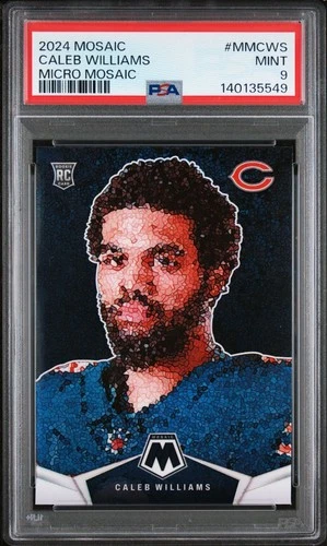 2024 Mosaic Caleb Williams Micro Mosaic CASE HIT SSP #MMCWS PSA 9 RC ROOKIE