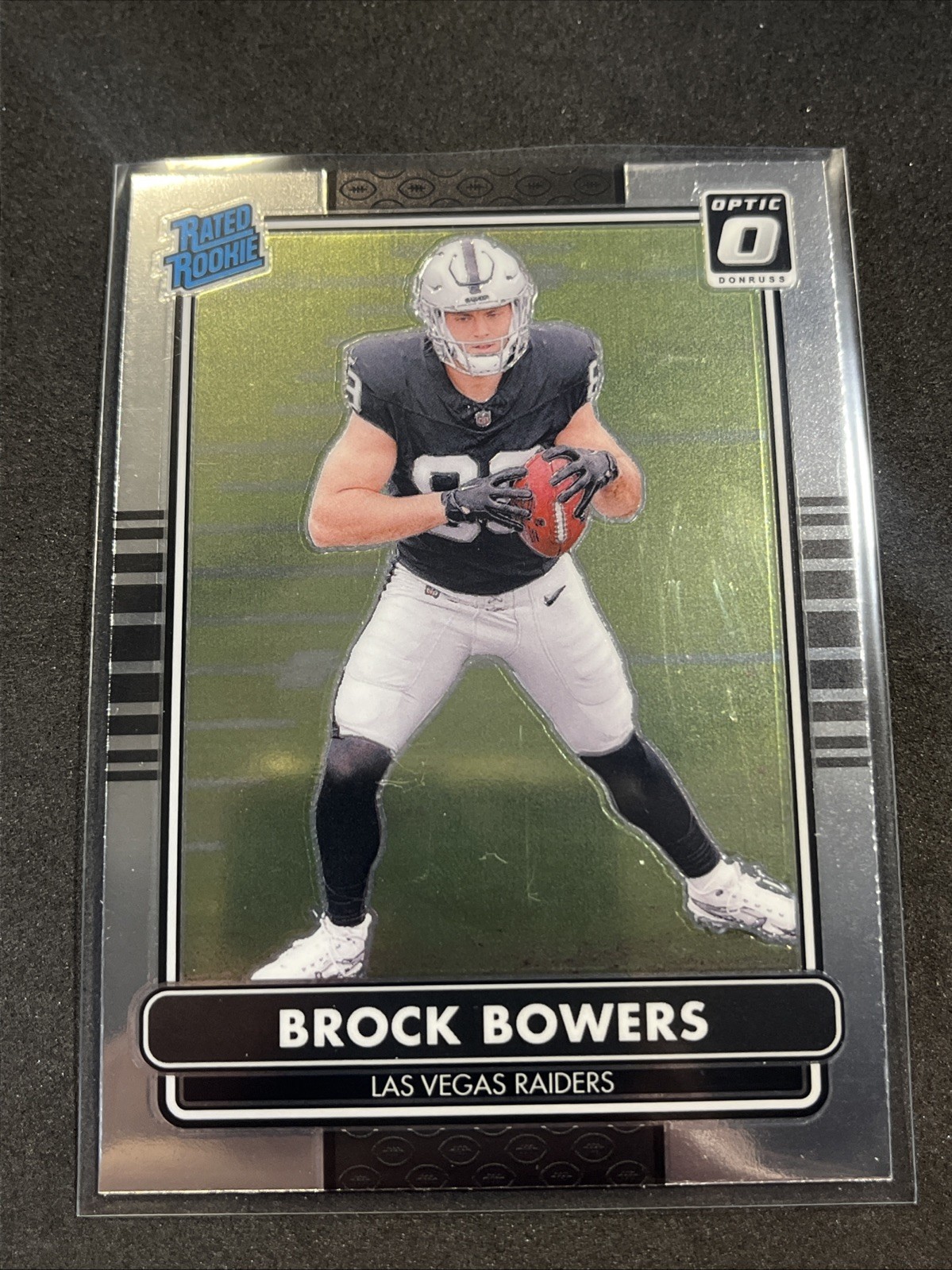 2024 Donruss Optic Rated Rookie Retro 1994 Throwback #7 BROCK BOWERS RAIDERS