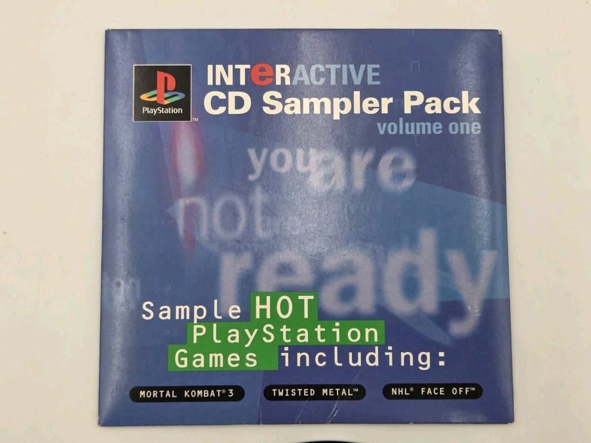 CD 문화사기단 Sampler Vol.1 2000.07~2001.04. Interactive CD Sampler Pack Demo Disc Volume 1 - (Sony Playstation