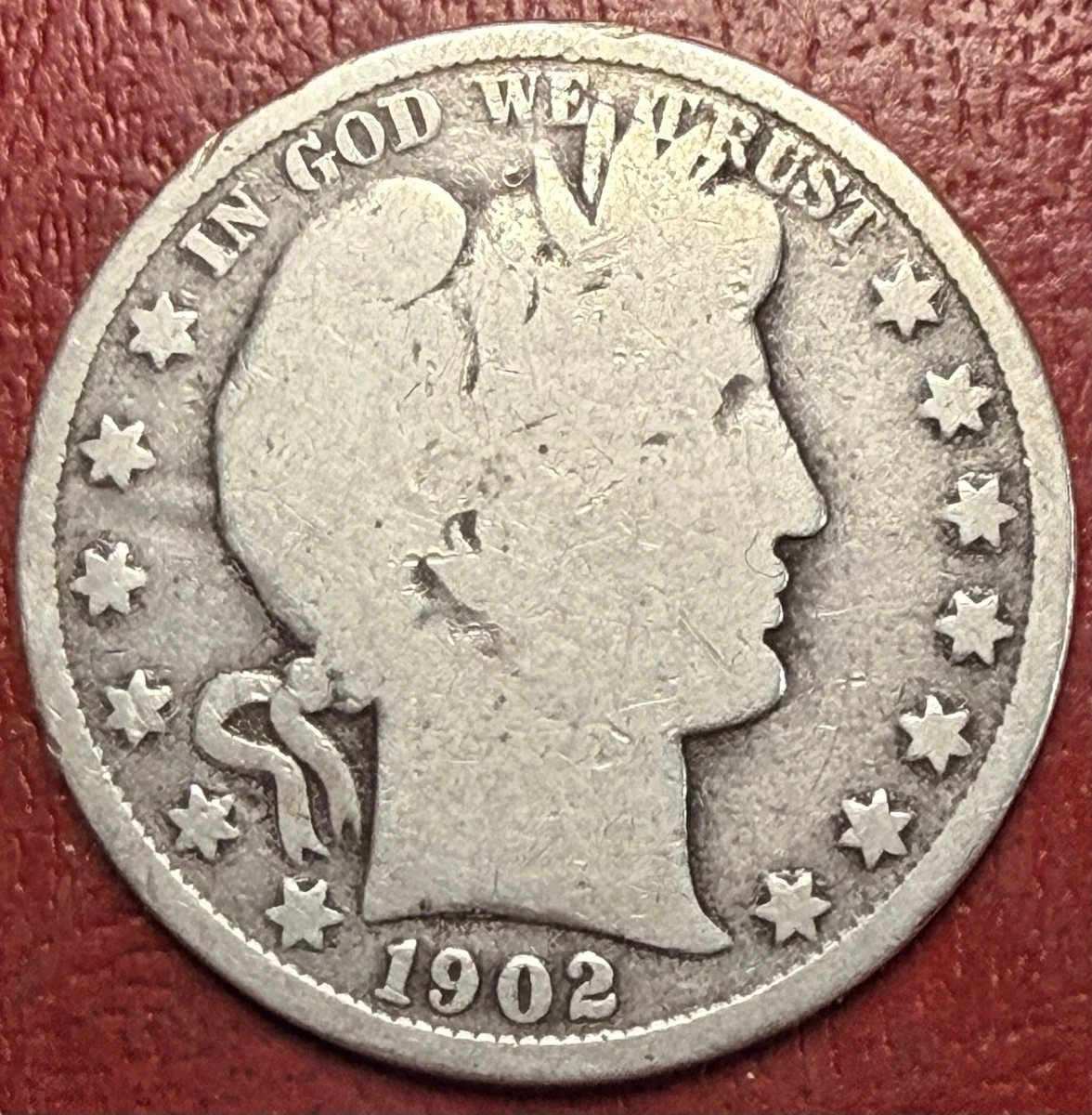 Y*様 1902年 アメリカ バーバー ハーフダラー 4枚セット 1902 Year Barber Half Dollars (1892-1915) for sale | eBay