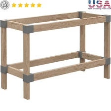 Workbench Kit All Hardware Included Easy Assembly Sturdy Plastic Brackets New