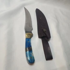 CHIPAWAY Cutlery Hunt Knife blue Handle Beautiful