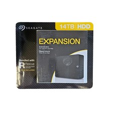Seagate 14TB Expansion External HDD Desktop Hard Drive USB 3.0 Rescue Recovery