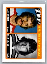 2009-10 ITG 1972 Year In Hockey #R-06 Larry Robinson / Gilles Gratton Rookies