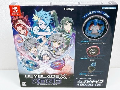 Nintendo Switch Beyblade X XONE Shinobi Knife 4-60LF Blue From Japan New