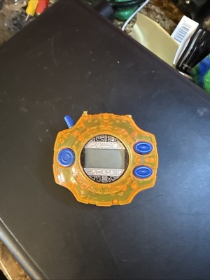 Bandai Digimon Digivice D2 Eng Ver 1 Original 1999 Orange - Tested Works 
