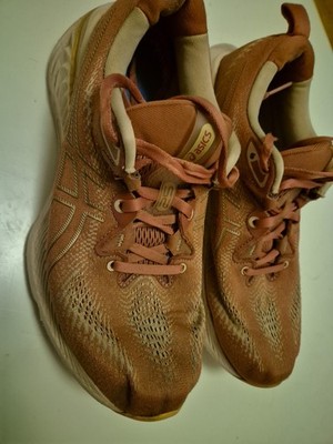 Asics Gel Cumulus 25 Laufschuhe Damen Sneaker UK 8,5 EUR42,5 Apricot