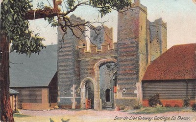 POSTKARTE - KENT - THANET - DENT DE LION GATEWAY - GARLINGE - VERSCHICKT