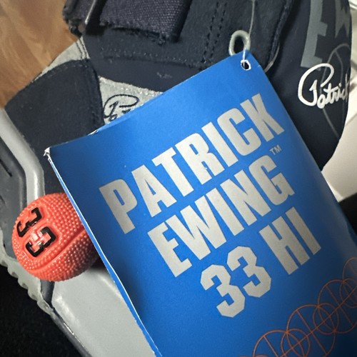 Patrick Ewing Athletics Herren 9 1EW90013-472 33 HI Navy Grau Basketballschuhe - Bild 2 von 11