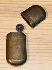 Vintage Brass No. 5 Trench Lighter WWII Style Petrol/Kerosene Japan