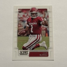 Kyler Murray 2019 Score Rookie Card #384 Arizona Cardinals. rookie card picture