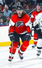 Michal Handzus Philadelphia Flyers skates at the NHL game wi- Ice Hockey Photo 1