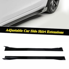 For Lexus Is300 Is250 Car Side Skirts Extension Rocker Panels Gloss Black Style For Lexus Is300 Is250 Car Side Skirts Extension Rocker Panels Gloss Black Style