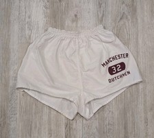 Vintage 1950s Manchester Dutchmen Wilton High School Gym Shorts Size Medium
