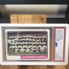 1974 Topps Angels Team Card Signed By Nolan Ryan PSA DNA VG 3 Auto 9