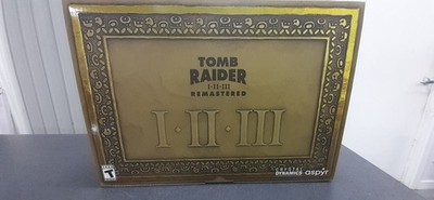 PS4 Tomb Raider I-II-III Remastered Collectors Edition Limited Run Playstation 4