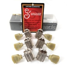 Guitar Tuning Pegs Vintage Deluxe 3L3R Chrome Machine Heads Tuners Set
