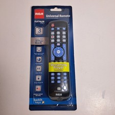 RCA 3 Device Universal Remote RCRN03BE Platinum Pro Brand New in Package