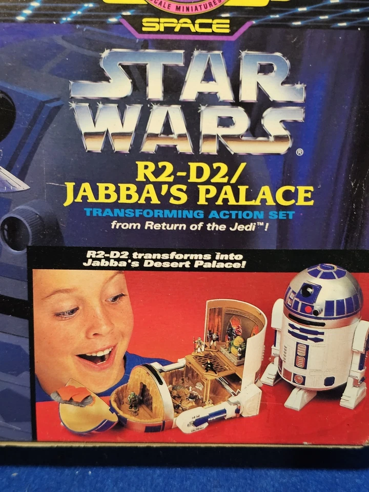 1994 Micro Machines Space Star Wars R2-D2/Jabba's Palace Transforming Action Set - Image 3 of 4