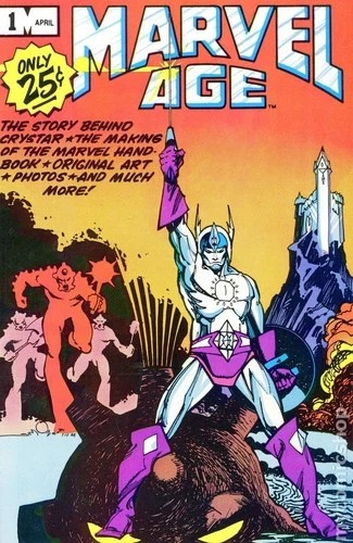 Marvel Age #1 FN 6.0 1983 Stock Image