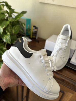  Scarpe Alexander McQueen Oversize Uomo/Size 42 EU Bianco /nero