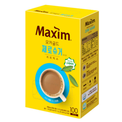 Maxim Mocha Gold Zero Sugar Coffee Mix Korean Instant 20/50/100 Sticks Verkäufer