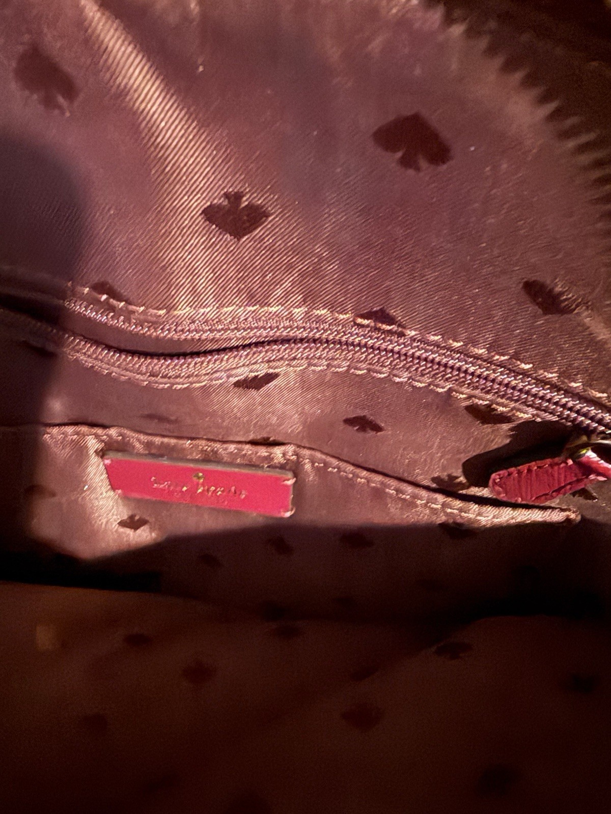 Kate Spade New York Burgundy Saffiano Leather Tote Bag – Structured Work Purse thumbnail 9