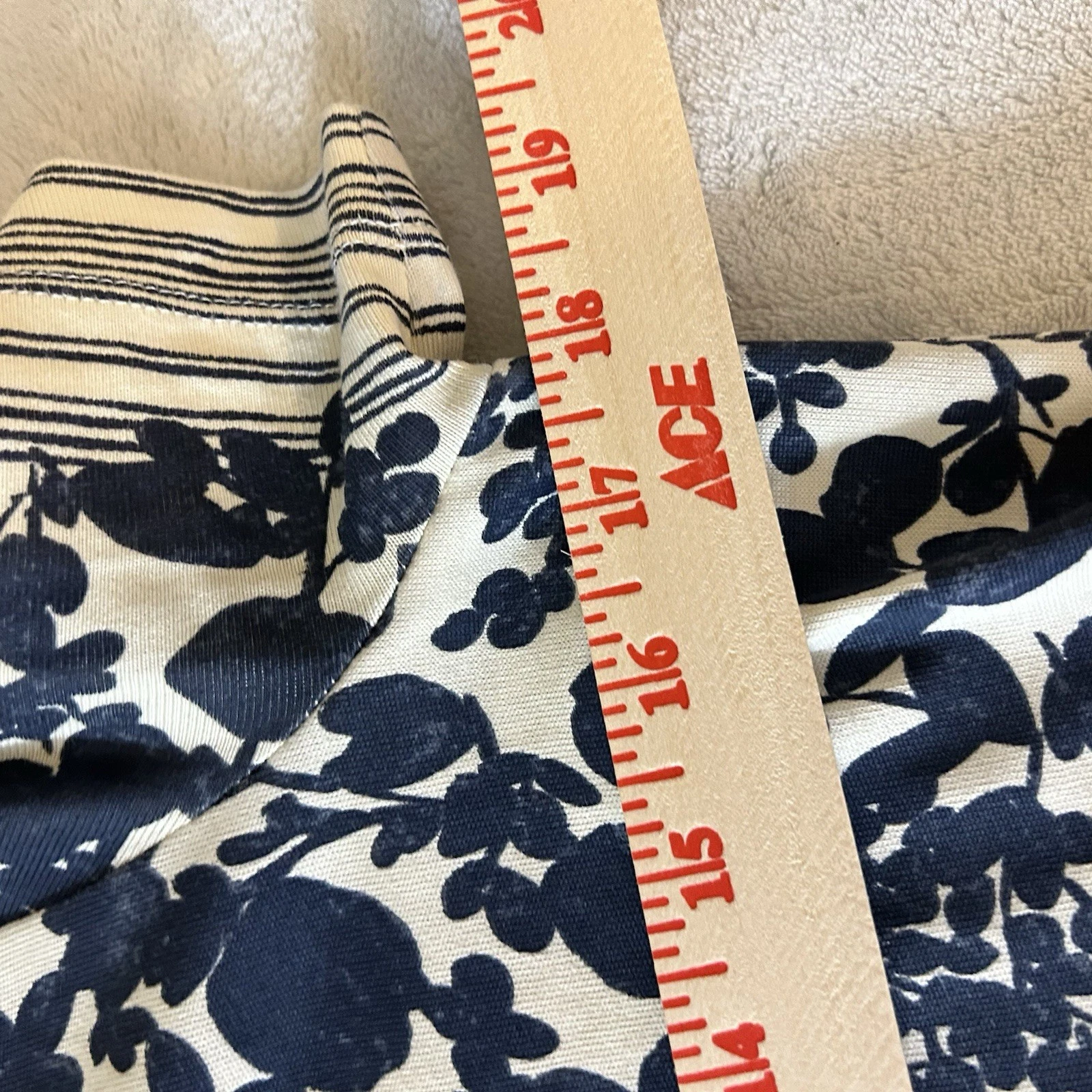 Abito T Shirt Tory Burch Piccolo Floreale Pima Cotone Leggero Lusso Oldey