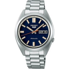 Seiko SNK371K1 Orologio da Polso al Quarzo, Analogico, Uomo, Acciaio Inossidabile, Grigio : Seiko