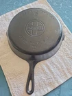 Vintage Griswold No. 8 Cast Iron Skillet Model 704 -Y- Large Logo