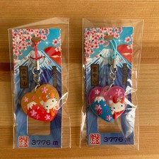 Hello Kitty Strap Keychain Regional Limited Mt. Fuji Limited Japan Rare 1025